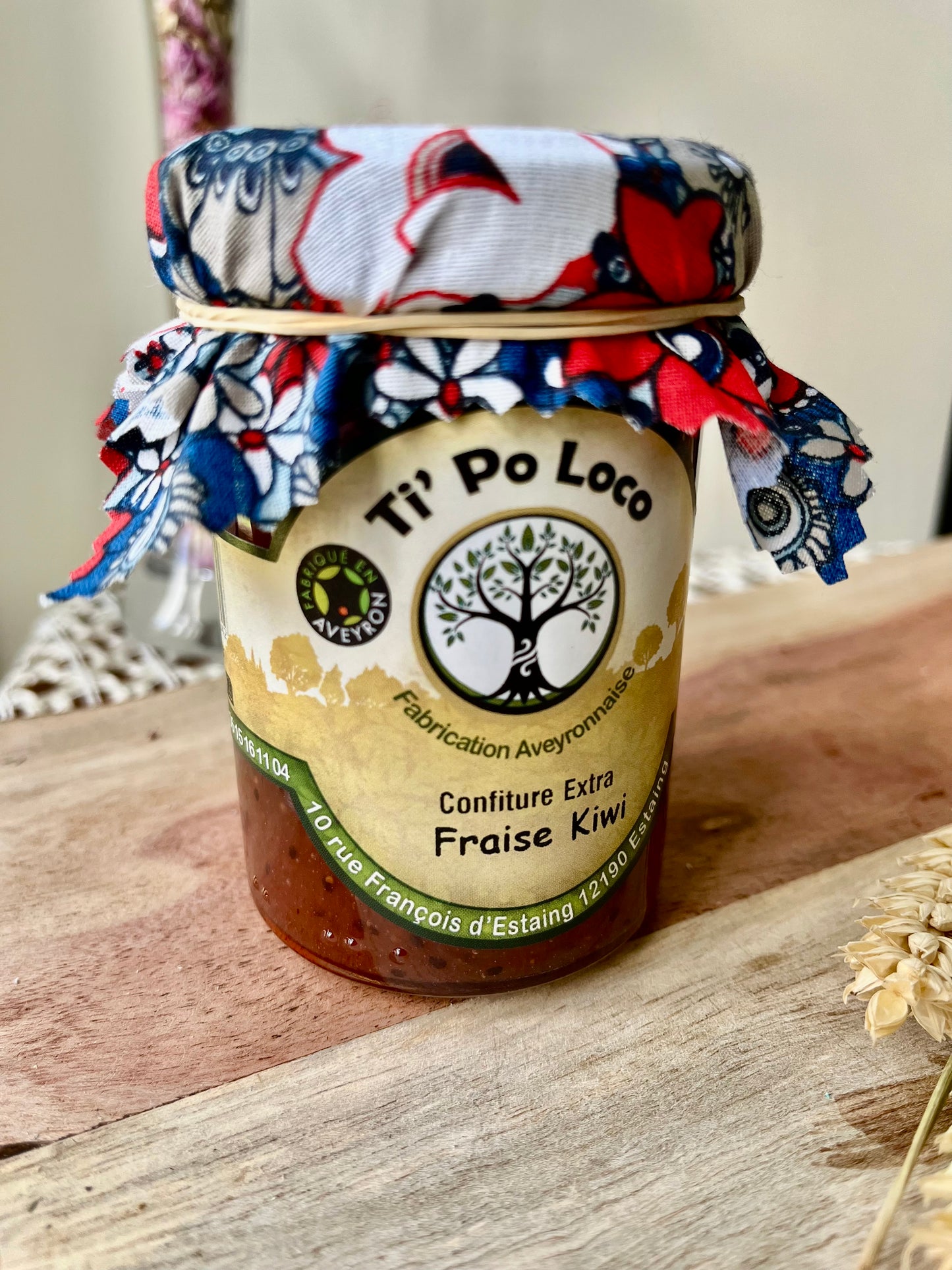 Confiture Extra Fraise Kiwi