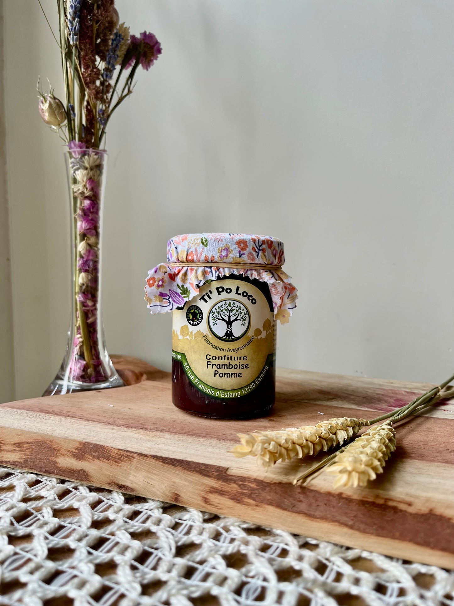 Confiture Pomme Framboise
