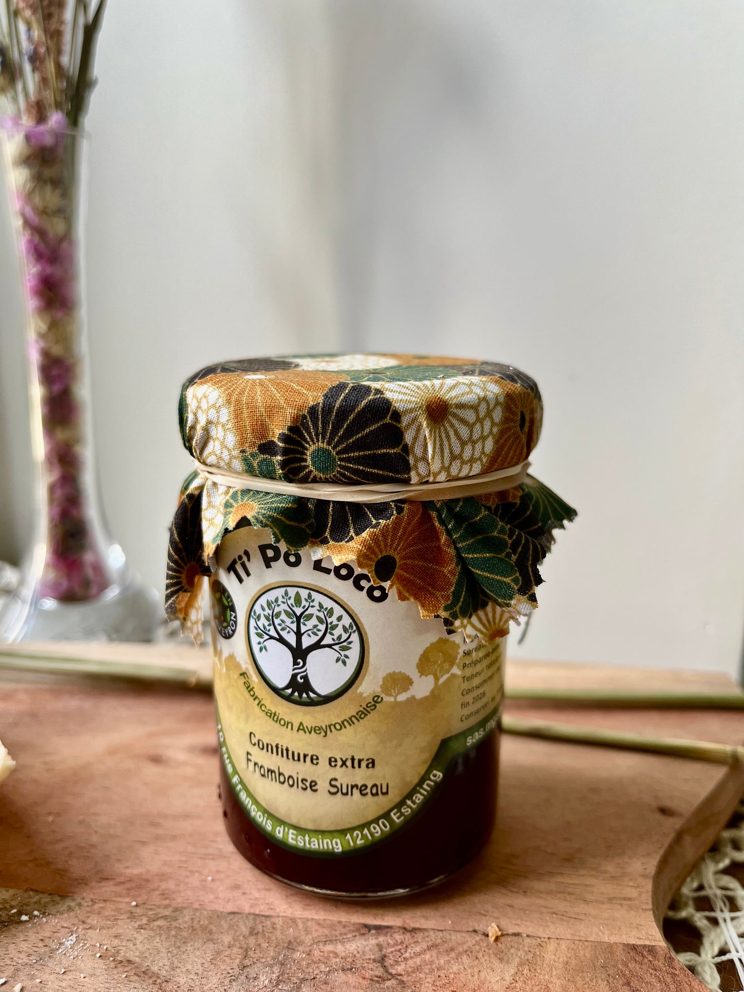 Confiture Extra Framboise Sureau