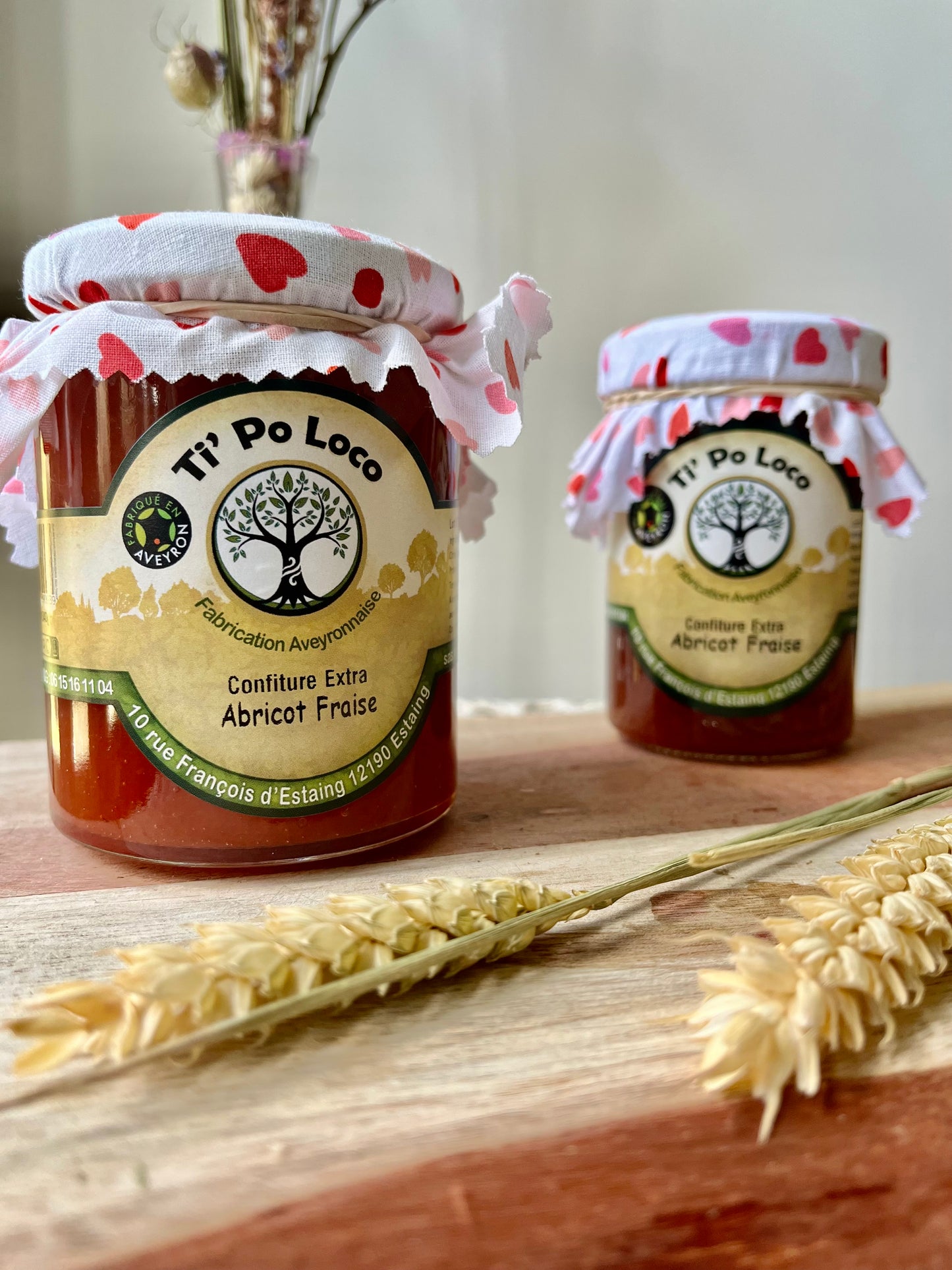 Confiture Extra Abricot Fraise