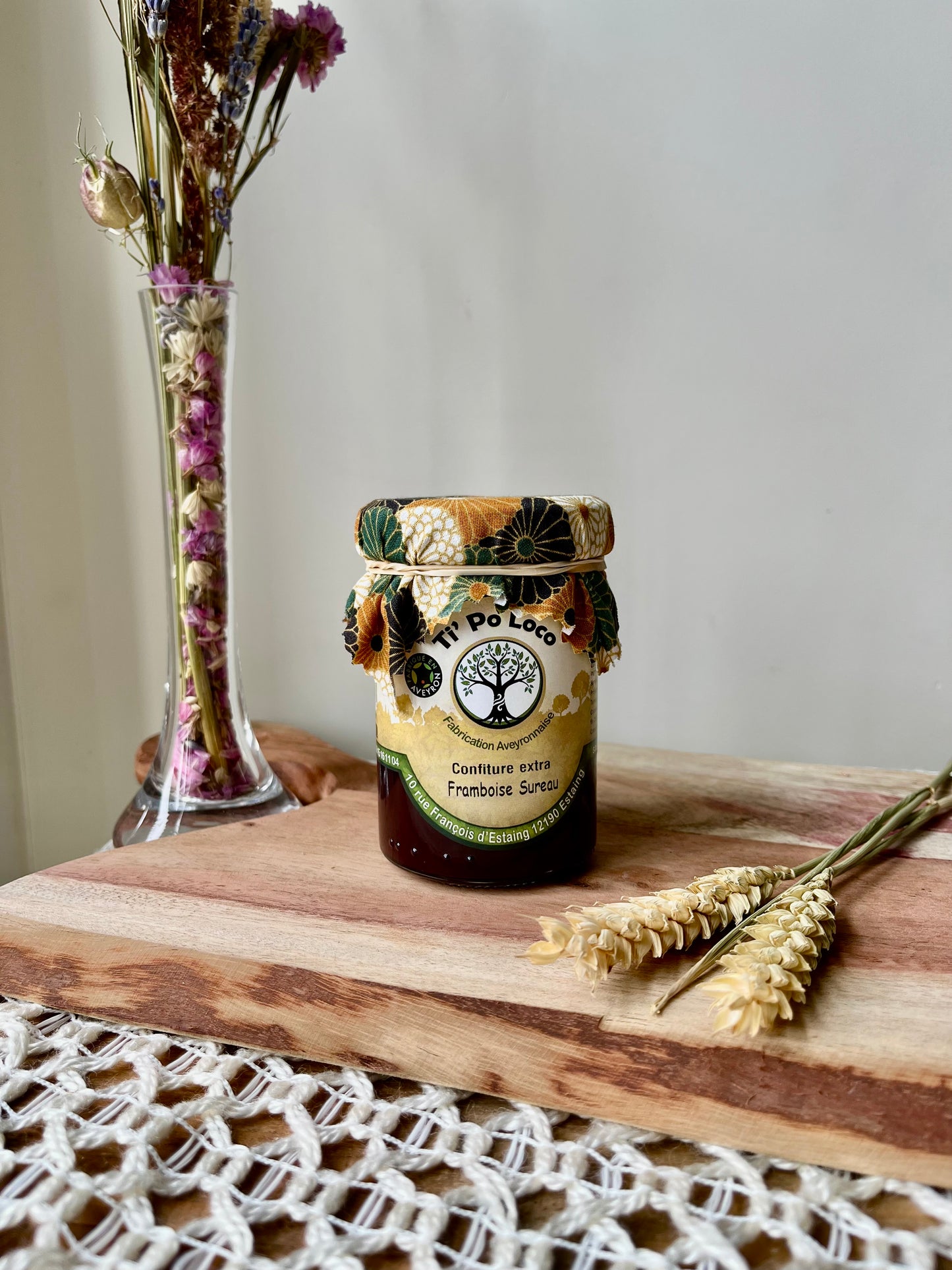 Confiture Extra Framboise Sureau