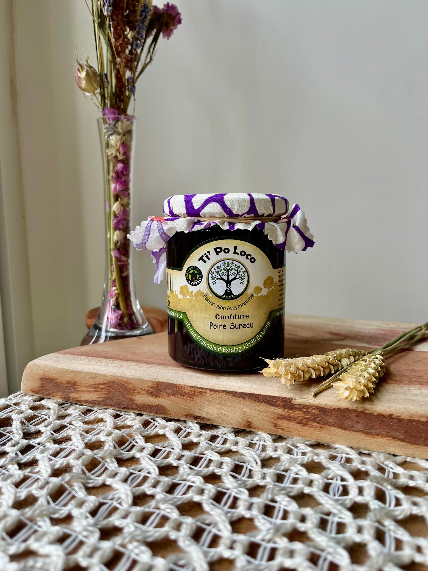 Confiture Poire Sureau