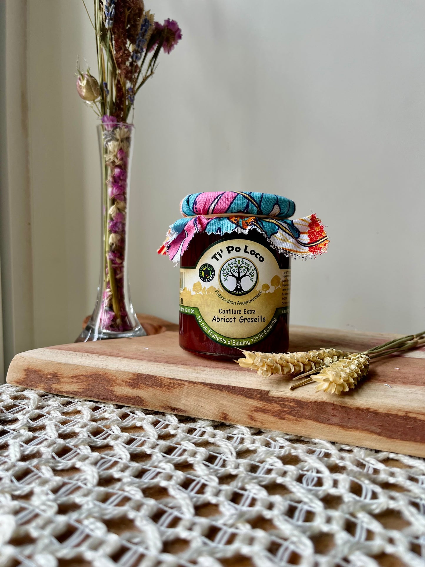 Confiture Extra Abricot Groseille