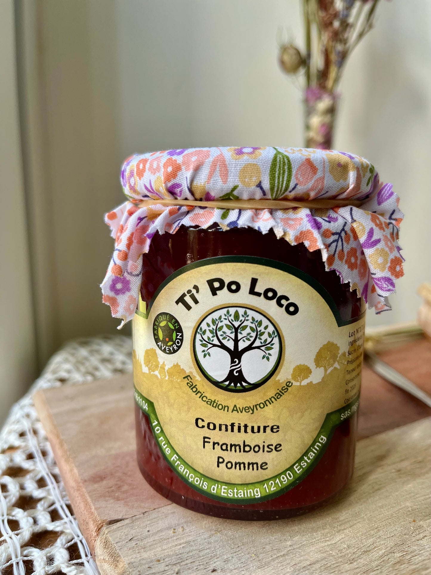 Confiture Pomme Framboise