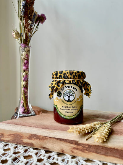 Confiture Framboise Poivron Badiane