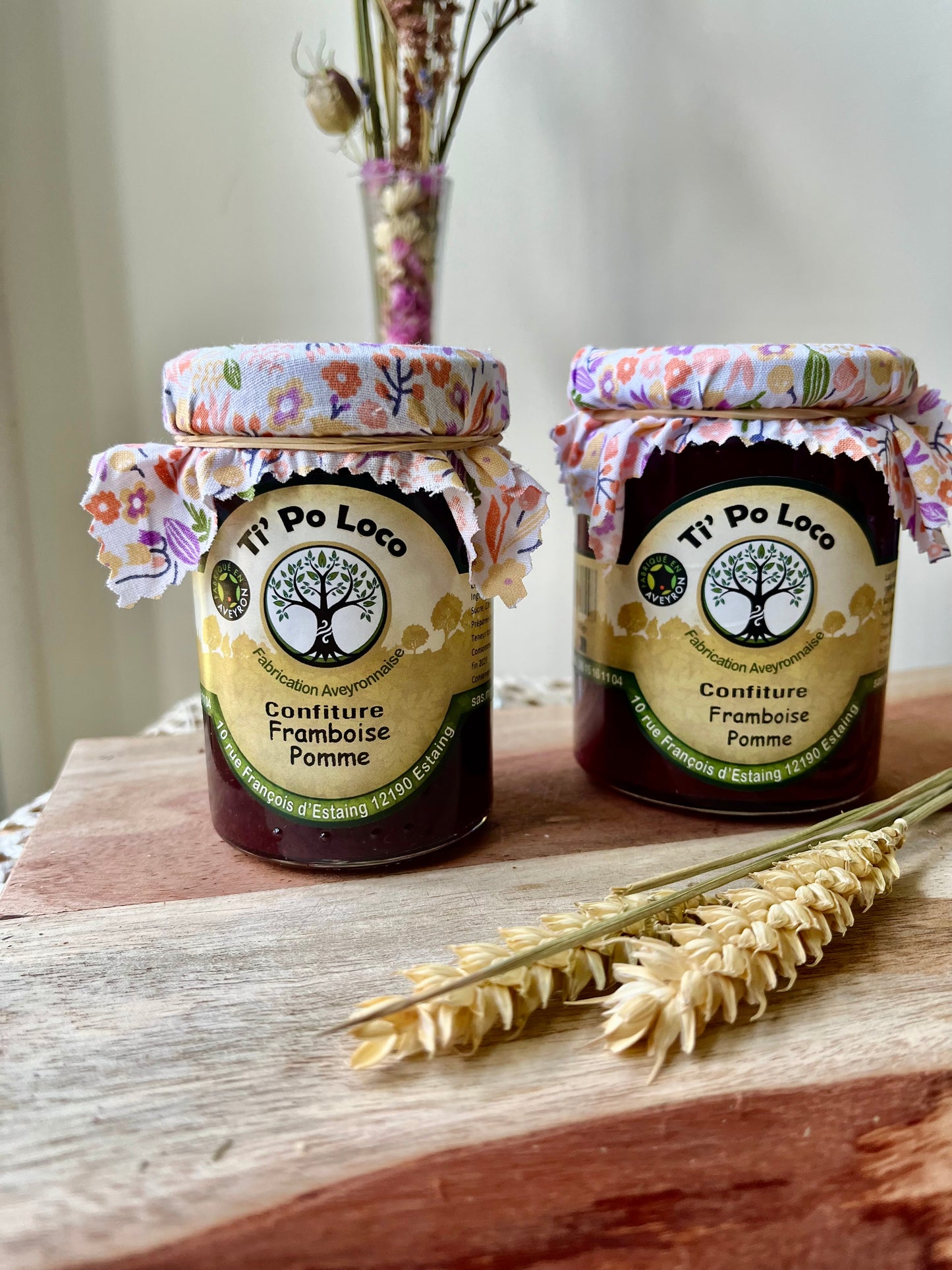 Confiture Pomme Framboise